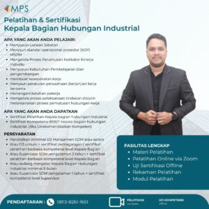 Kepala Bagian Hubungan Industrial