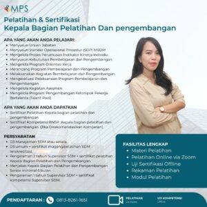 Kepala Bagian Pelatihan Dan Pengembangan